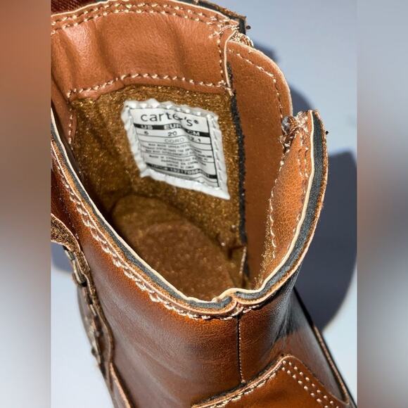 Carter's Brown Coro Floral Ankle Boot Size 5 - Picture 7 of 7